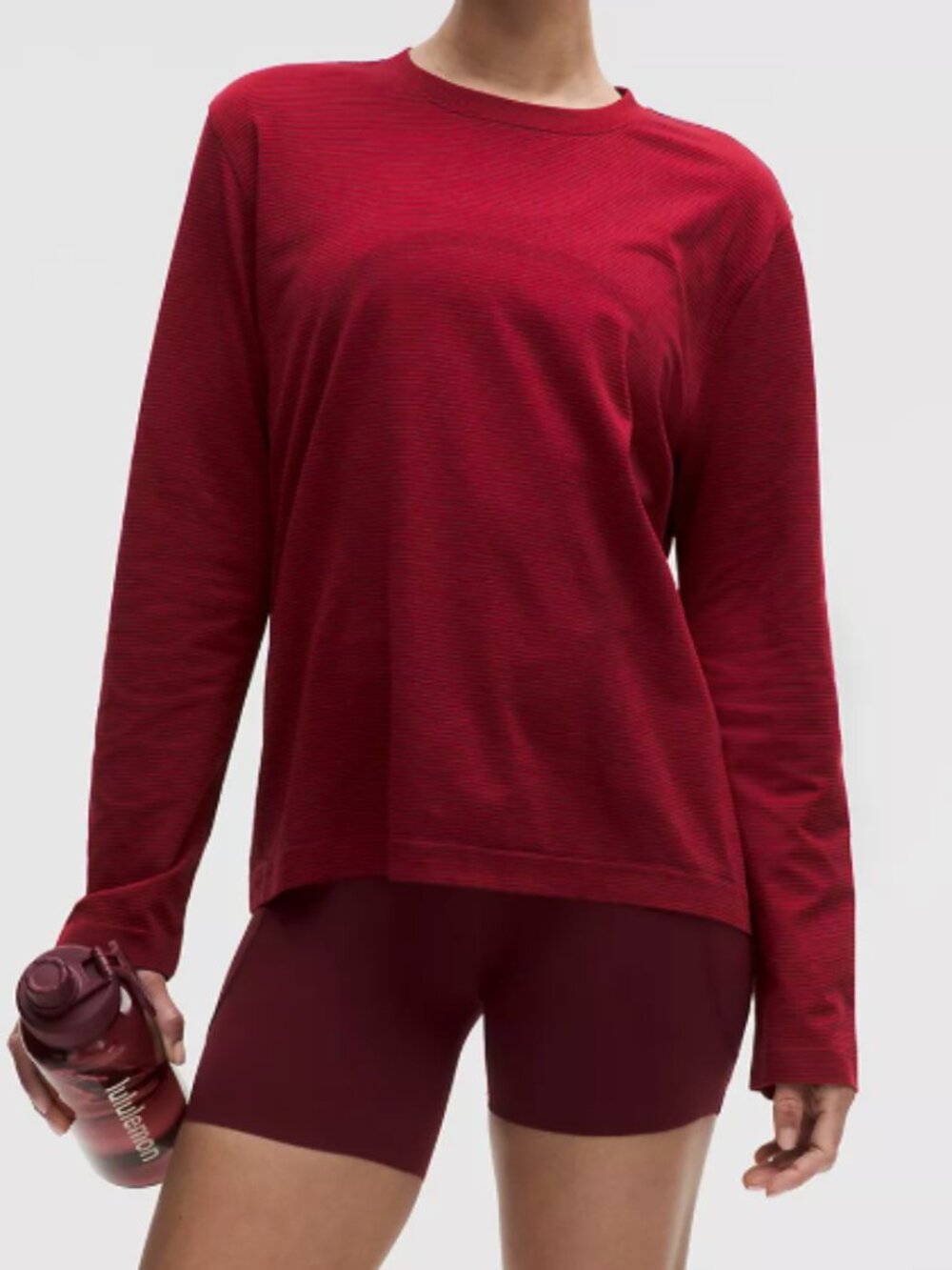 NWT Swiftly Relaxed Long Sleeve Shirt Hip Length Size 10